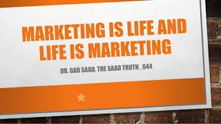 Marketing is Life and Life is Marketing THE SAAD TRUTH644 [upl. by Rabbi]