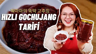 Hızlı Goçucang TarifiEvde Kore Salçası Nasıl Yapılır Ddukddak Gochujang Big Mama LeeHyeJung Tarifi [upl. by Roswald]