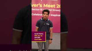 CLAT 2024 Topper Ayush Moitra shares preparation strategy to crack the exam [upl. by Cutlip]