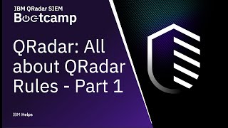 QRadar All about QRadar Rules  Part 1 [upl. by Schoenburg567]