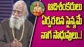 ఆదిశంకరులు ఏర్పరిచిన సైనమే నాగ సాధువులు   DharmaPeetam  AravindAghora [upl. by Adnema556]