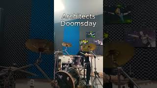 Architects  Doomsday shorts drumcover drums architects metal metalcore progressivemetal [upl. by Haldis]