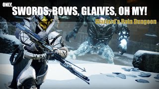 Destiny 2 Warlords Ruin Swords Bows Glaives Using LFG [upl. by Alesandrini]