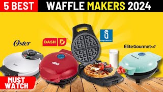 The Best Waffle Makers of 2024 [upl. by Doowyah]