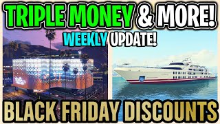 GTA 5 Online WEEKLY UPDATE All BLACKFRIDAY SALES [upl. by Tavie610]