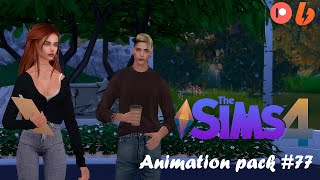 Sims 4  Animation pack 77 DOWNLOAD [upl. by Boehmer]