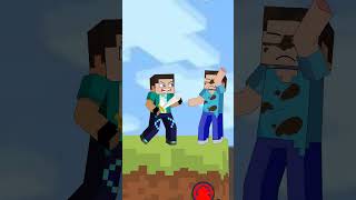 Please Help Steve Baby and Alex Choose Who is The Real Dad herobrine minecraftshorts [upl. by Niwrek]