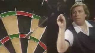 Eric Bristow v John Lowe  1981 Embassy Darts  Final Leg [upl. by Calli]