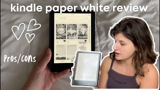 i got a kindle paperwhite my review with pros and cons [upl. by Margalo]