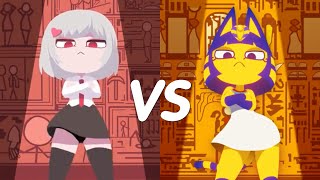 Ankha Dance VS Ankha but Songharang anime meme animation [upl. by Elsi]