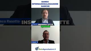 Incentivi per le fiere internazionali per le imprese marchigiane [upl. by Ecinna20]