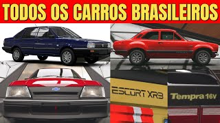 TODOS OS CARROS BRASILEIROS DO FORZA HORIZON 5 ATUALIZADO [upl. by Eetak]