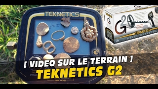 Détecteur de métaux Teknetics G2 19kHz  Metal detector Teknetics G2 [upl. by Desdamonna]