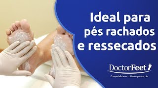 Argiloterapia  Hidratação profunda ideal para pés ressecados e com fissuras [upl. by Annua]