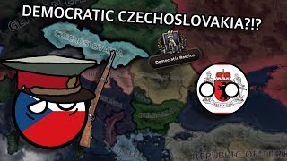 Playing as DEMOCRATIC Czechoslovakia in HOI4 [upl. by Ahsekar531]