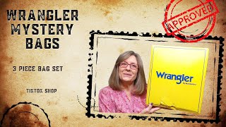 Unbox Challenge Wrangler Mystery Bags 3 pc August 2024 [upl. by Barbabra664]