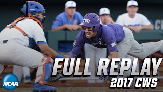 TCU vs Florida 2017 CWS  FULL REPLAY [upl. by Emmie]