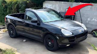 Découper un Porsche Cayenne en Pickup [upl. by Htebzil585]