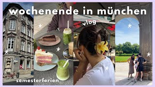 SEMESTERFERIEN MÜNCHEN TRIP Kurzurlaub Städte Trip Travel Vlog  Laica Vergara [upl. by Mitchael166]