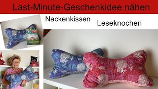 Nackenkissen nähen [upl. by Swanhildas]