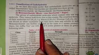 Ch No 1 Carbohydrates And Type Of Carbohydrates [upl. by Llewxam826]