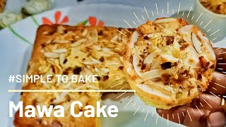 Mawa cake recipe without oven பால்கோவா கேக்Mawa Cake recipeTeatime snacks recipeRifahs Kitchen [upl. by Nayd]