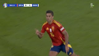 Rodri Tor Spanien vs Georgien 11 Alle Tore UEFA Euro 2024 Erweiterte Highlights [upl. by Viking675]