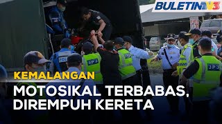 KEMALANGAN  Anggota JPJ Maut Kejar Suspek Lari Sekatan Jalan Raya [upl. by Willdon145]