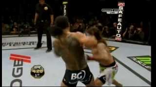 Ben Henderson Drops Clay Guida Twice [upl. by Allemahs]