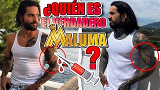 MALUMA de ESPAÑA ANALIZA los TATUAJES de MALUMA de COLOMBIA ❤️‍🩹 [upl. by Eednyl]