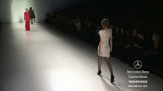 TADASHI SHOJI MERCEDESBENZ FASHION WEEK Fall 2014 COLLECTIONS [upl. by Leak]