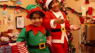 Kids Little Donkey Christmas song Full Version Lyrics by Daniel 7 years old Cute Kids [upl. by Alleusnoc]