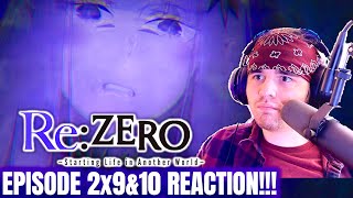 The Witch of Envy 😰  ReZero Season 2 Episodes 9amp10 REACTION [upl. by Acinomahs]