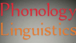 What is Phonology ফোনোলজি কাকে বলে [upl. by Arihat]