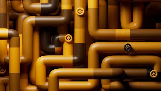 TUTORIAL  Pipes in Cinema 4D ⚡ in just 10 MIN ⚡  📩 Free Project 📩 [upl. by Salokin610]