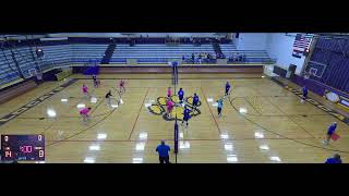 Bloomfield High School vs Woodland Cardinals Womens Varsity Volleyball [upl. by Ahseekal335]