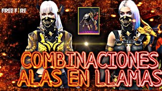 ⚫LAS MEJORES COMBINACIONES CON EL NUEVO PASE ÉLITE DE NOVIEMBREALAS EN LLLAMAS FREE FIRE 2021⚫ [upl. by Trellas]