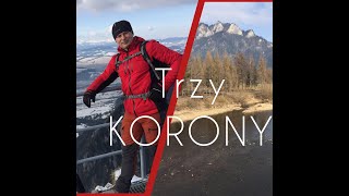 Trzy Korony 982m  zimowe wejście  Pieniny [upl. by Kurtzig333]