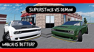 NEW SUPERSTOCK VS THE LEGENDARY DEMONWHO IS FASTER [upl. by Loram]