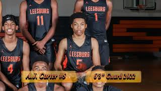 2021 AJ Carter Leesburg Basketball vs Tavares [upl. by Eiramanad]