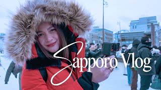 Exploring Sapporo amp Otaru Winter Wonderland Experience in Japan part 1  Bea Alonzo [upl. by Nyliac361]