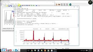 How to do Rietveld Refinement amp Crystal Structure of LaCaMnO Pnma using FullProf amp VESTA Software [upl. by Yoc830]