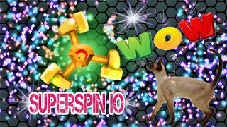 GOLD SPINNER FIDGET GAME SUPERSPIN IO I IN TOP 1 PLACE [upl. by Ettesil]