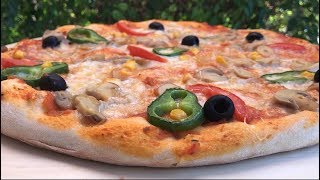 recette pizza italienne  la vraie pâte à pizza1ère méthode [upl. by Anitsyrc361]