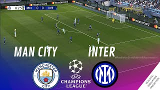 Manchester City vs Inter Milan  2024 UEFA Champions League  eFootball simulation [upl. by Llyrat839]