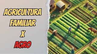 Agricultura familiar x Agro Quem coloca a comida na mesa dos brasileiros [upl. by Klute267]