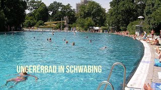 Ungererbad  Freibad in München Schwabing [upl. by Aelahc]