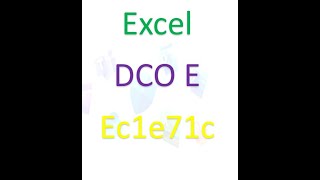 Tuto Travailler avec un tableur DCOE  Exercice Excel Ec1e71c [upl. by Monika818]