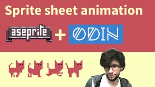 How do you do animations with sprite sheets [upl. by Nitsirt]