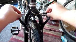 How to Detach amp Reattach Bicycle Brakes [upl. by Pandora]